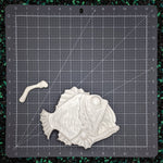 angler fish Blank plastic shell set from IDfabrications ID Fabrications for cosplay crafting mermaid tops and merfolk accessories spooky halloween deep water fish