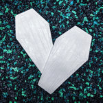 Blank plastic fake faux shell set from IDfabrications ID Fabrications for cosplay DIY crafting mermaid tops and merfolk accessories shells bra mermaidtop siren coffin spooky halloween