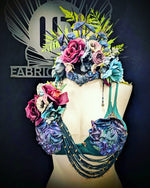 Mushroom mermaid top crown ID Fabrications IDFabrications