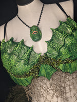 Blank plastic shell set from IDfabrications ID Fabrications for cosplay crafting mermaid tops and merfolk accessories Inspired by the beloved Creature from the Black Lagoon this set has been sculpted to mimic the pebbled shoreline of a dark lake. This set combined with our Tri-Fin set make up our featured Creature from the Black Lagoon Siren Tops.