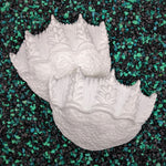 Blank plastic shell set from IDfabrications ID Fabrications for cosplay crafting mermaid tops and merfolk accessories Inspired by the beloved Creature from the Black Lagoon this set has been sculpted to mimic the pebbled shoreline of a dark lake. This set combined with our Tri-Fin set make up our featured Creature from the Black Lagoon Siren Tops.