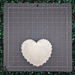 Blank plastic shell set from IDfabrications ID Fabrications for cosplay crafting mermaid tops and merfolk accessories Heart Cockle Shell Set