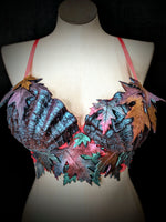 Custom Autumn Leaves Silicone Shell Top