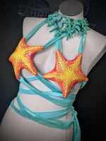 Starfish Wrap Top