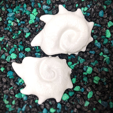 mermaid top shells Blank plastic shell sets from IDfabrications ID Fabrications for cosplay crafting mermaid tops and merfolk accessories seashells small horned shells