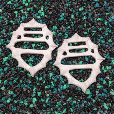 Blank plastic shell set from IDfabrications ID Fabrications for cosplay crafting mermaid tops and merfolk accessories Buried Below crown base siren deep water collection skirt hikes