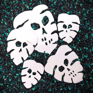 Release the Kraftin' Monstera Skull Leaf Set