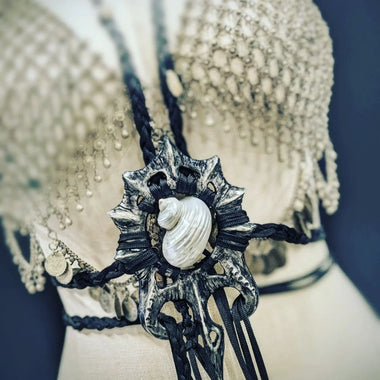 Blank plastic shell set from IDfabrications ID Fabrications for cosplay crafting mermaid tops and merfolk accessories Buried Below crown base siren deep water collection Troll Cross