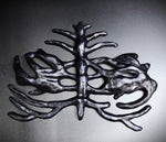 Haunted Rib Cage Silhouette  - Silicone