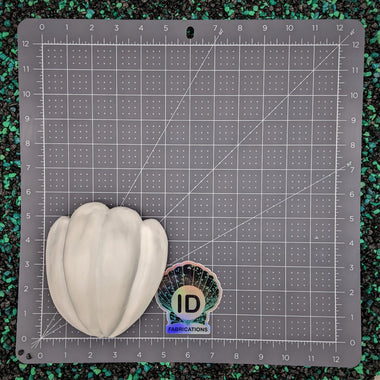 Blank plastic shell set from IDfabrications ID Fabrications for cosplay crafting mermaid tops and merfolk accessories Cartoon Shell Set Ariel Little Mermaid purple sea shells