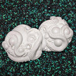 Blank plastic shell set from IDfabrications ID Fabrications for cosplay crafting mermaid tops and merfolk accessories Large Octopus plus Tentacles bubbles