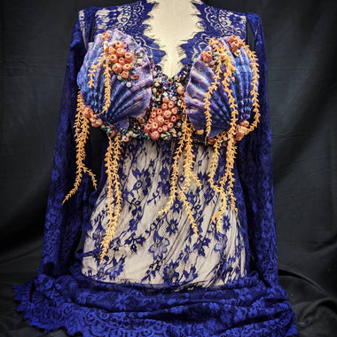 Blank Abalone Shell Set plastic shells for Mermaid tops and Accessories. ID Fabrications hand sculpted seashells barnacles mermaid top costume lion paw seashell bra