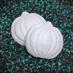 Blank plastic fake faux shell set from IDfabrications ID Fabrications for cosplay DIY crafting mermaid tops and merfolk accessories shells bra mermaidtop siren pumpkin spooky Halloween