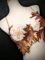 Custom Autumn Leaves Silicone Shell Top