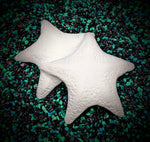 Blank plastic shell seashell set from IDfabrications ID Fabrications for cosplay crafting mermaid tops and merfolk accessories Starfish